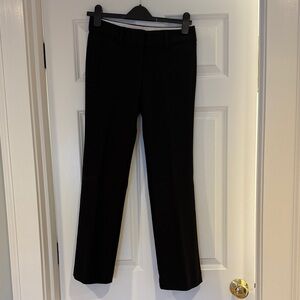 Loft Petite Marisa Trouser Classic Black Dress Pants 0P